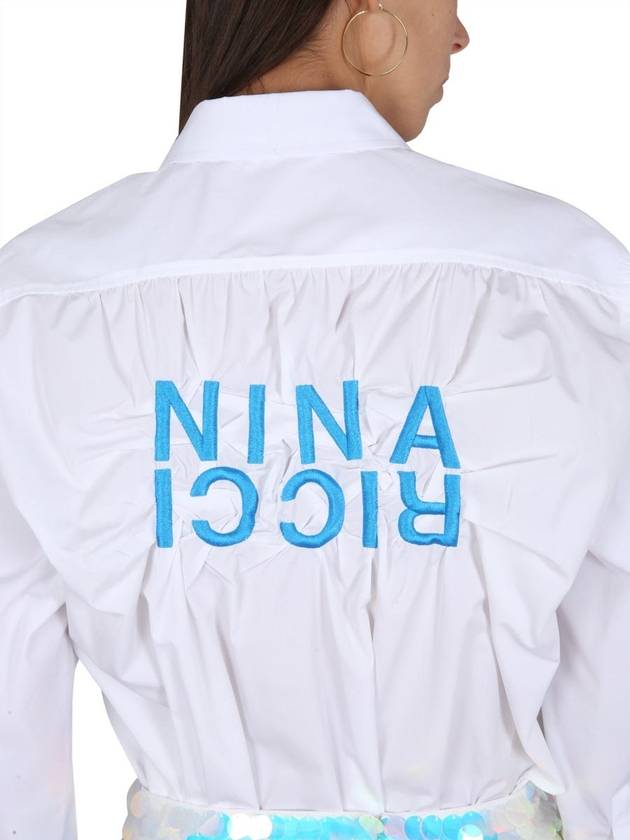 Nina Ricci Shirt With Logo - NINA RICCI - BALAAN 4