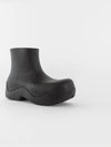 Puddle Rubber Ankle Boots Fondente - BOTTEGA VENETA - BALAAN 3
