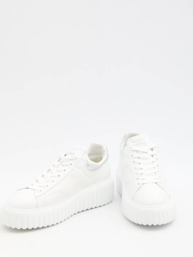 Hogan H striped low top sneakers white - HOGAN - BALAAN 6