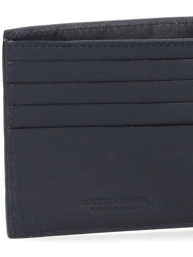 Intrecciato Bifold Half Wallet Black - BOTTEGA VENETA - BALAAN 3