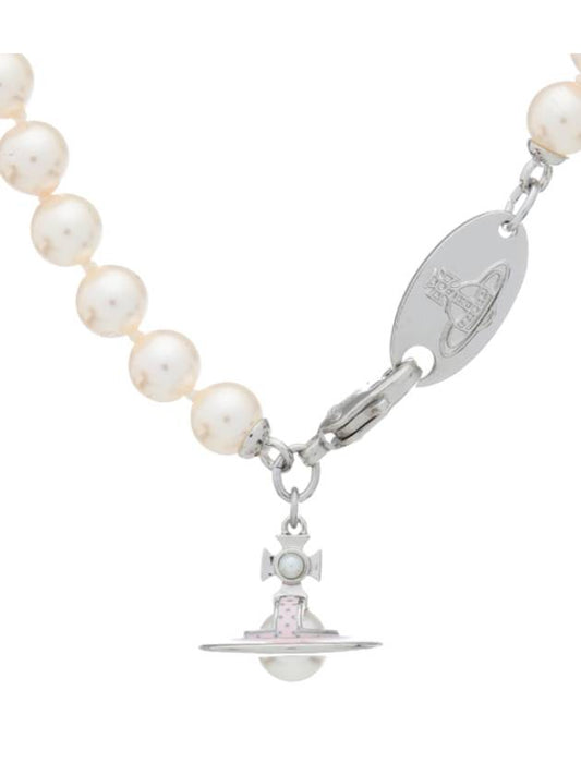 Simonetta Pearl Necklace Silver - VIVIENNE WESTWOOD - BALAAN 2