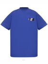 Gaffer Political Campaign Short Sleeve T-Shirt Blue - BALENCIAGA - BALAAN 6