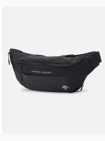 Running Hip Sack M Black SP323RBG70 - DESCENTE - BALAAN 1