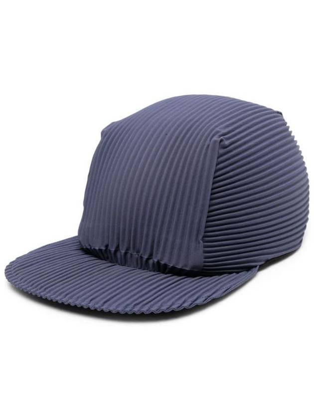 Pleated Ball Cap Blue - ISSEY MIYAKE - BALAAN 1