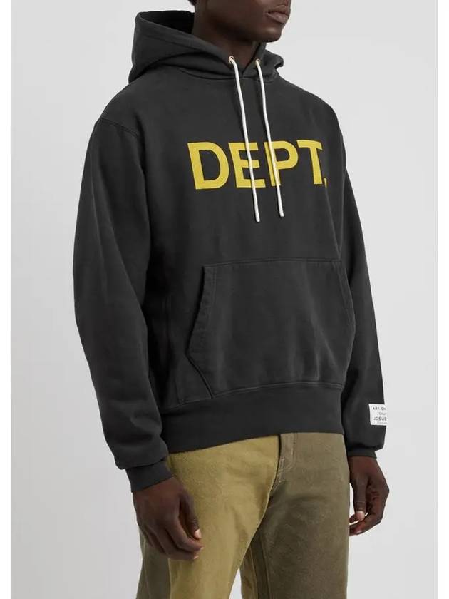 DAP logo print hooded sweatshirt black DPH 2015 - GALLERY DEPT. - BALAAN 4