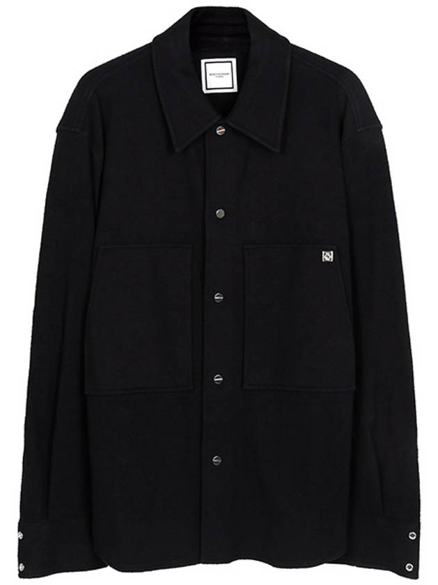 Cotton Pocket Jacket Black - WOOYOUNGMI - BALAAN 2