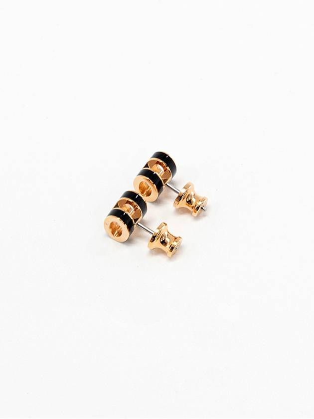 Mini Pop H Earrings Rose Gold - HERMES - BALAAN 5