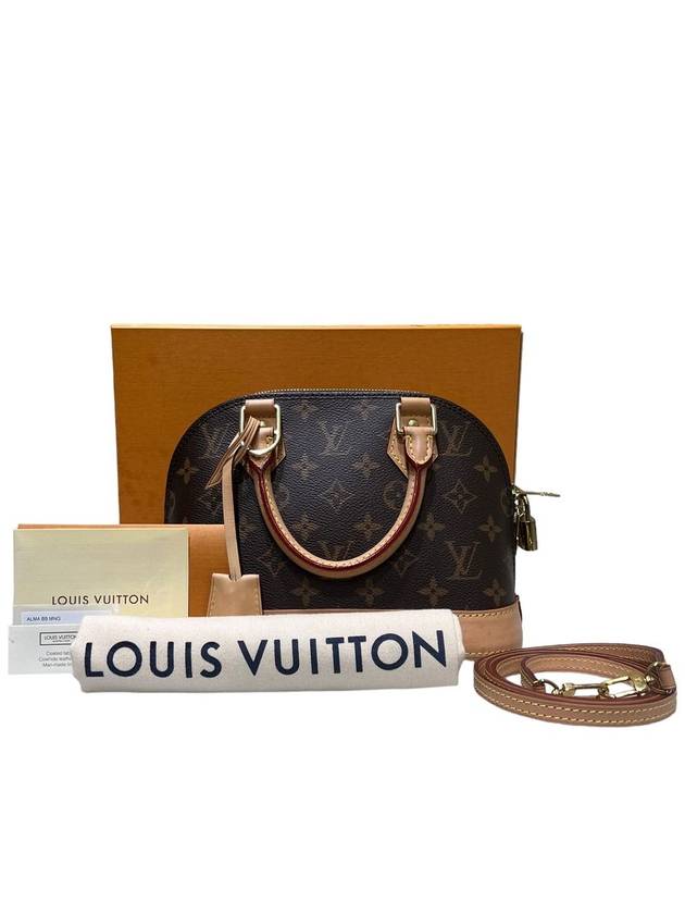 Women s M53152 Monogram Alma BB Tote Bag Strap - LOUIS VUITTON - BALAAN 11