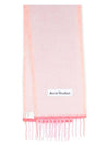 Mohair Wool Fringe Muffler Pink - ACNE STUDIOS - BALAAN 3