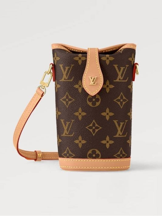 Louis Vuitton Fold Me Monogram Pouch Bag Brown - LOUIS VUITTON - BALAAN 2