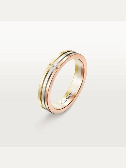 Vendome Louis Wedding Band Pink Gold White Gold Yellow Gold - CARTIER - BALAAN 2