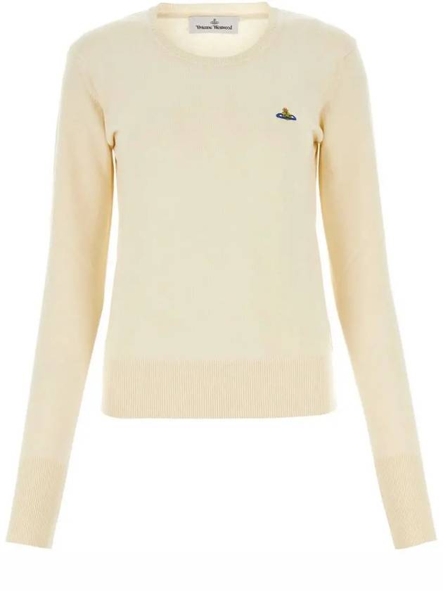 ORB Logo Bea Jumper Knit 1803002S Y001V A408 - VIVIENNE WESTWOOD - BALAAN 1