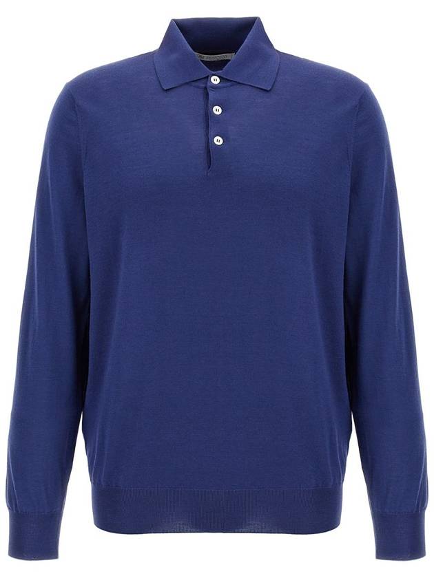 Brunello Cucinelli Knitted Polo Shirt - BRUNELLO CUCINELLI - BALAAN 1