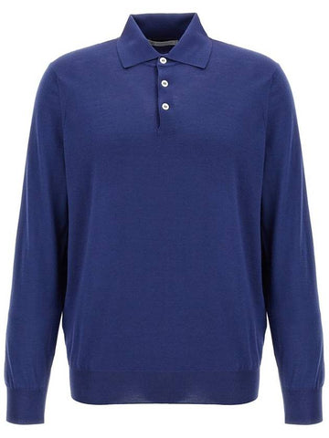 Brunello Cucinelli Knitted Polo Shirt - BRUNELLO CUCINELLI - BALAAN 1