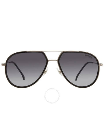 Carrera Grey Shaded Pilot Unisex Sunglasses CARRERA 295/S 0807/9O 58 - CARRERA - BALAAN 1