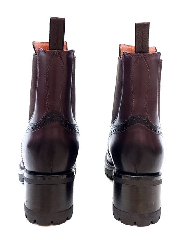 Women's Chelsea Boots Brown WTDL52601SMOCLESQ75 - SANTONI - BALAAN 4