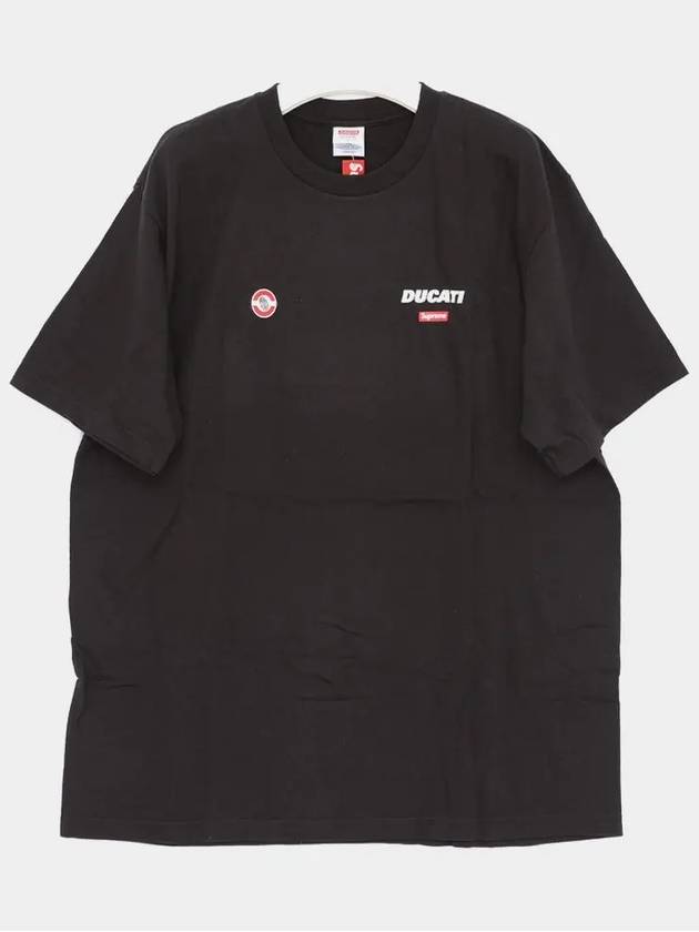 SS24T47 BLACK collaboration short sleeve t shirt - SUPREME - BALAAN 3