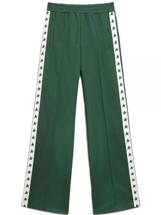 Side Star Logo Track Pants Green - GOLDEN GOOSE - BALAAN 2