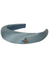 Hilma ORB Hairband 8102001F W00V9 J405 LAVANDER VWA008lv - VIVIENNE WESTWOOD - BALAAN 1