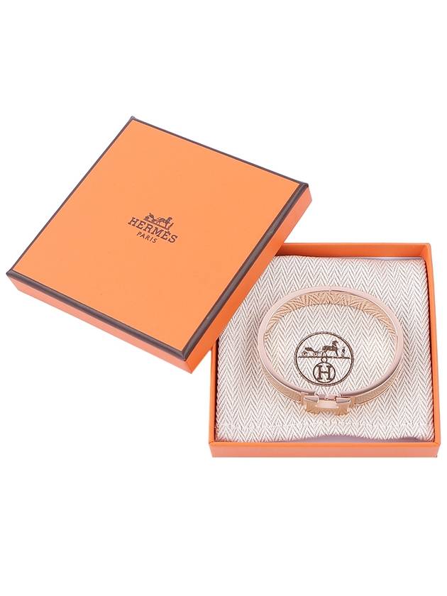 Clic H Bracelet Rose Gold - HERMES - BALAAN 3