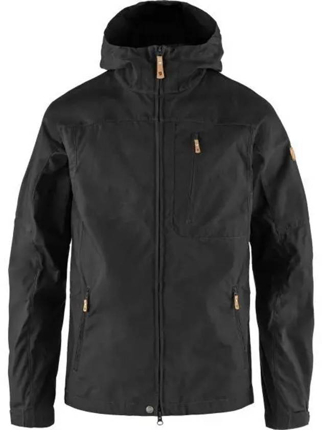 Men's Sten Zip-Up Hoodie Black - FJALL RAVEN - BALAAN 2