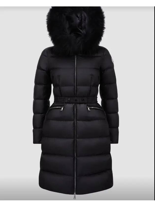 Boedic Long Down Padding Black - MONCLER - BALAAN 3