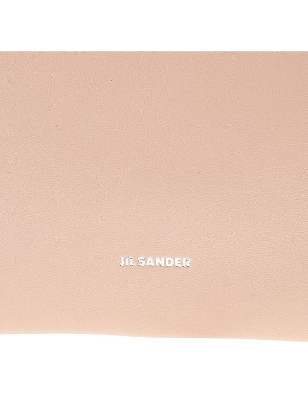Logo Leather Small Cross Bag Pink - JIL SANDER - BALAAN.