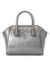 Antigona Toy Tote Bag Silvery Grey - GIVENCHY - BALAAN 4