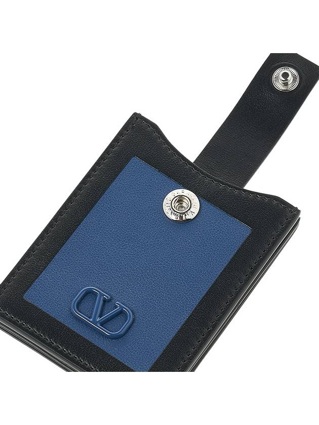 23 ss leather card holder 2Y2P0U18AXI 73P B0230275566 - VALENTINO - BALAAN.