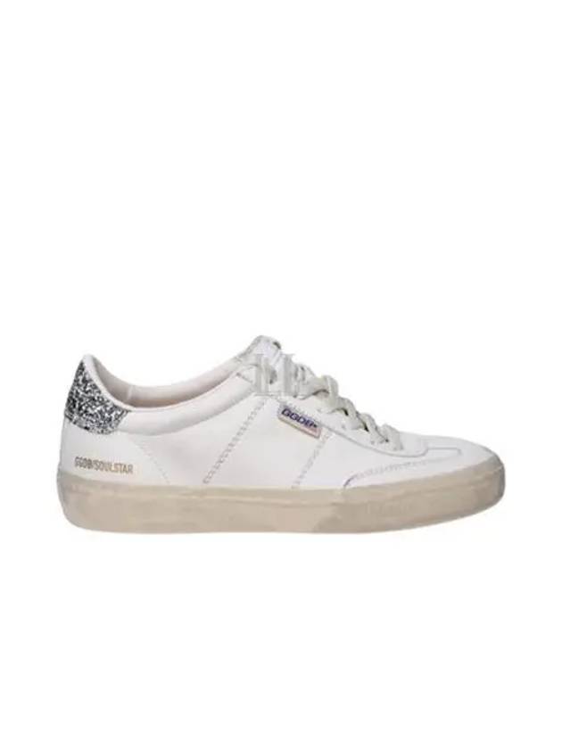 Soul Star Glitter Tab Low Top Sneakers White - GOLDEN GOOSE - BALAAN 2