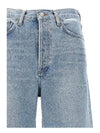 A Goldie Light Blue Women's Wide Jeans A91591141SHWDN - AGOLDE - BALAAN 3