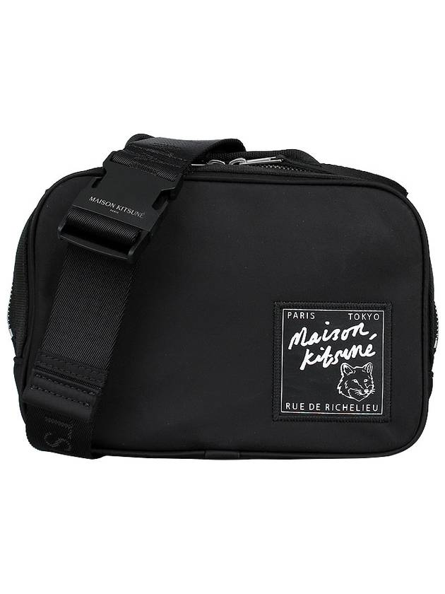 Traveler Belt Bag Black - MAISON KITSUNE - BALAAN 2