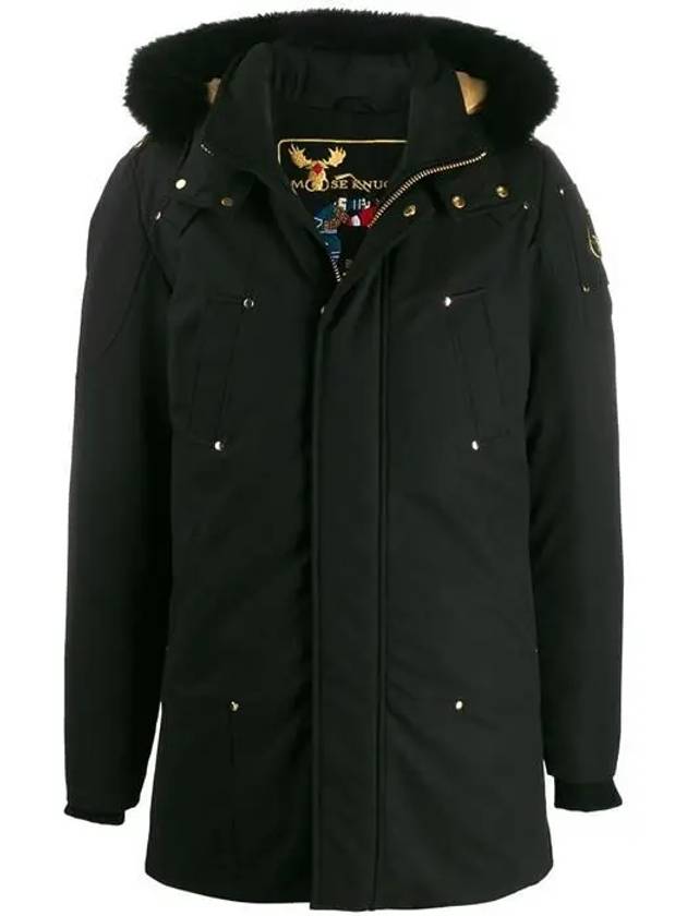 Stage Lake Parka Black Fox Fur Black - MOOSE KNUCKLES - BALAAN 5