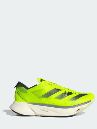 Adizero Adios Pro 3 Running Lucid Lemon Core Black Cloud White Shoes Training IE1052 693254 - ADIDAS - BALAAN 1