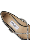 Women s Genevi Flat Shoes BOB BLACK CRYSTAL - JIMMY CHOO - BALAAN 7