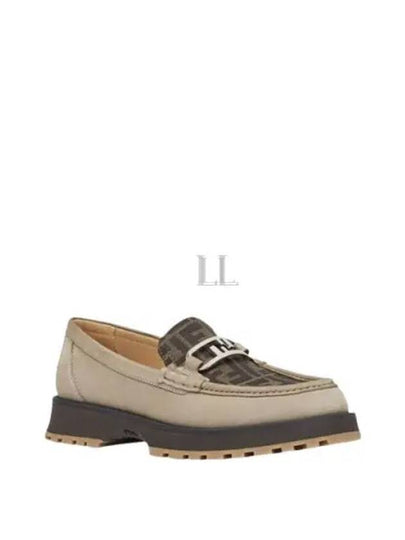 O'Lock Loafers Beige - FENDI - BALAAN 2