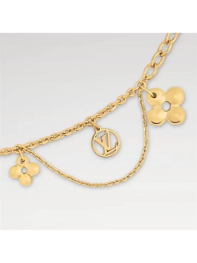 Blooming Supple Necklace Gold - LOUIS VUITTON - BALAAN 3