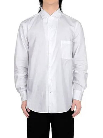 Andre Cotton Long Sleeve Shirt Optical White - LORO PIANA - BALAAN 1
