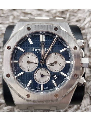 Royal Oak Chronograph Blue Plate 26331 - AUDEMARS PIGUET - BALAAN 1