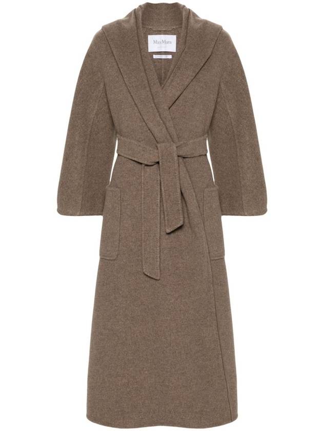 Max Mara Coats Sand - MAX MARA - BALAAN 1