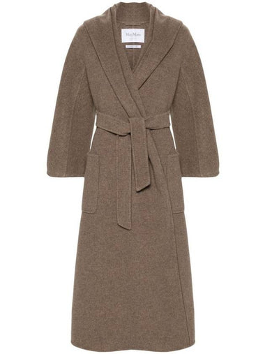 Max Mara Coats Sand - MAX MARA - BALAAN 1