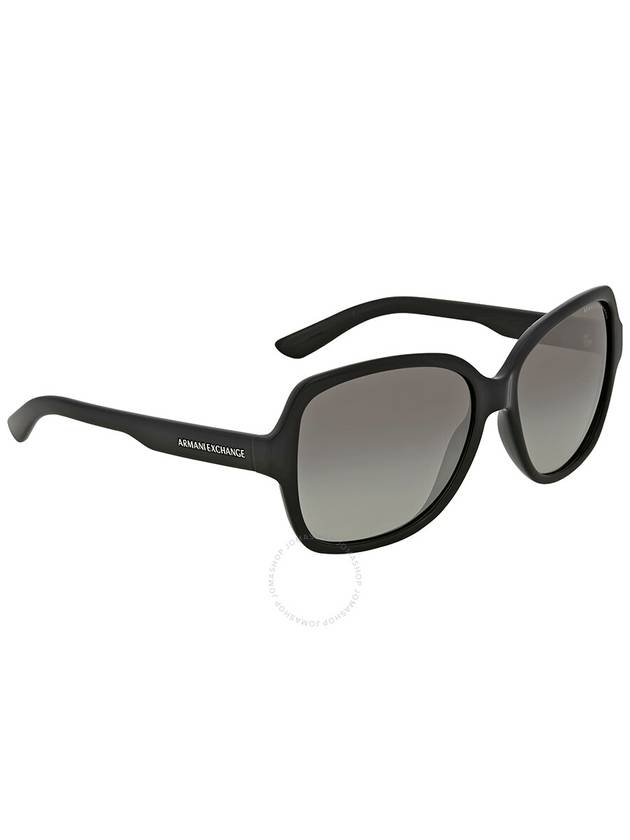 Armani Exchange Grey Gradient Butterfly Ladies Sunglasses AX4029S 800411 57 - ARMANI EXCHANGE - BALAAN 3