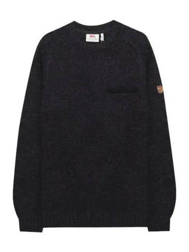 Men s Lada Round Neck Sweater - FJALL RAVEN - BALAAN 1