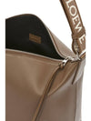 Cubi Smooth Calfskin Jacquard Cross Bag Brown - LOEWE - BALAAN 6