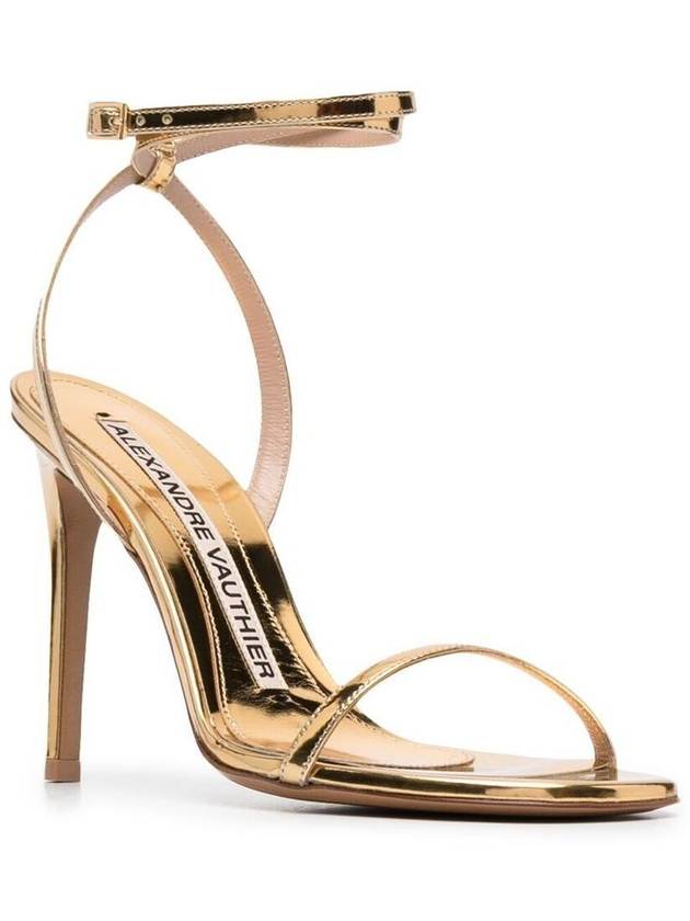 Alexandre Vauthier Sandals Golden - ALEXANDRE VAUTHIER - BALAAN 4