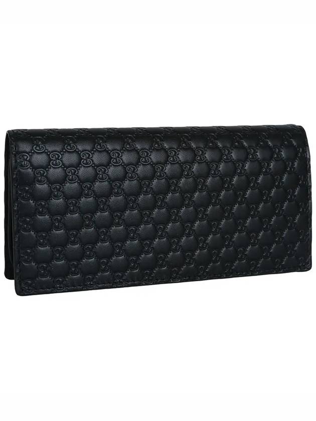 Micro GG Ssima Long Wallet Black - GUCCI - BALAAN 2