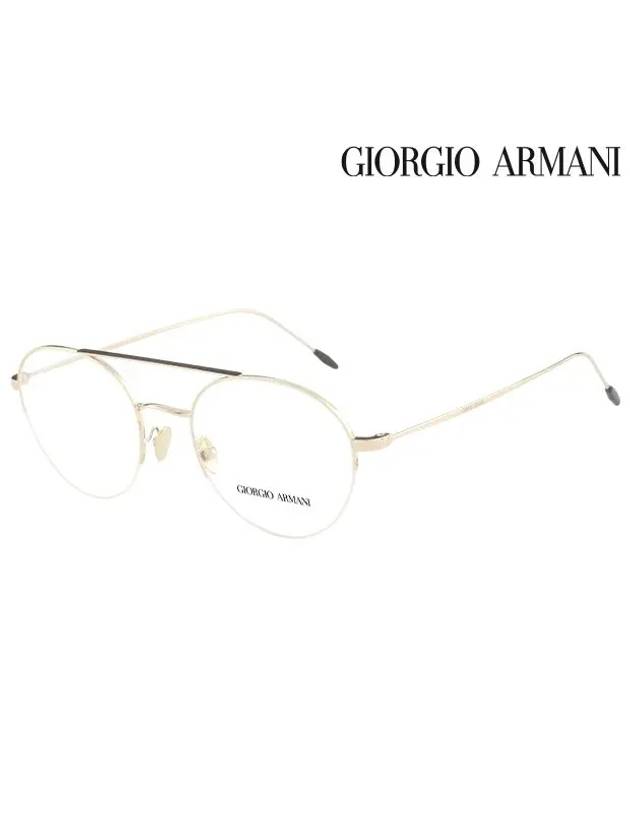 Glasses Frame AR5066 3013 Round Metal Men Women - GIORGIO ARMANI - BALAAN 1