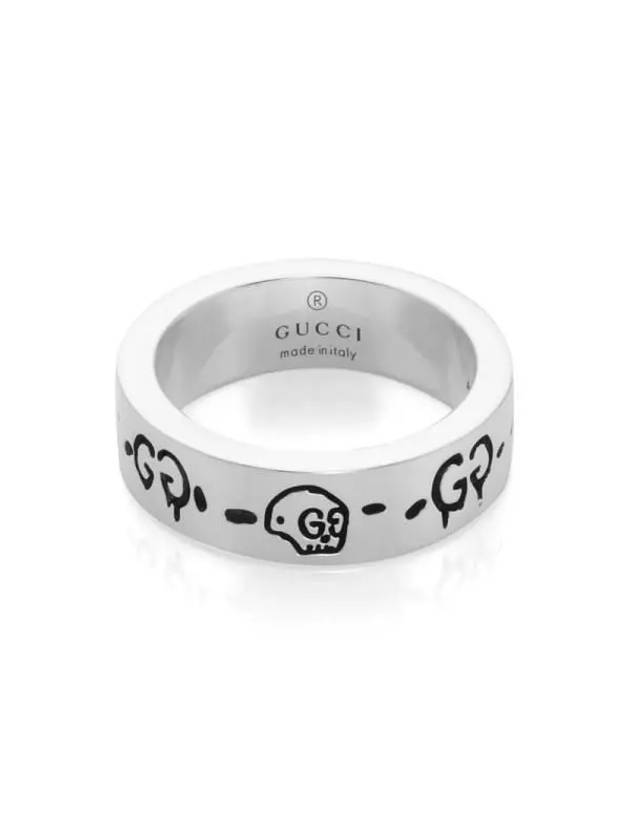 Ghost 6mm Ring Silver - GUCCI - BALAAN 3