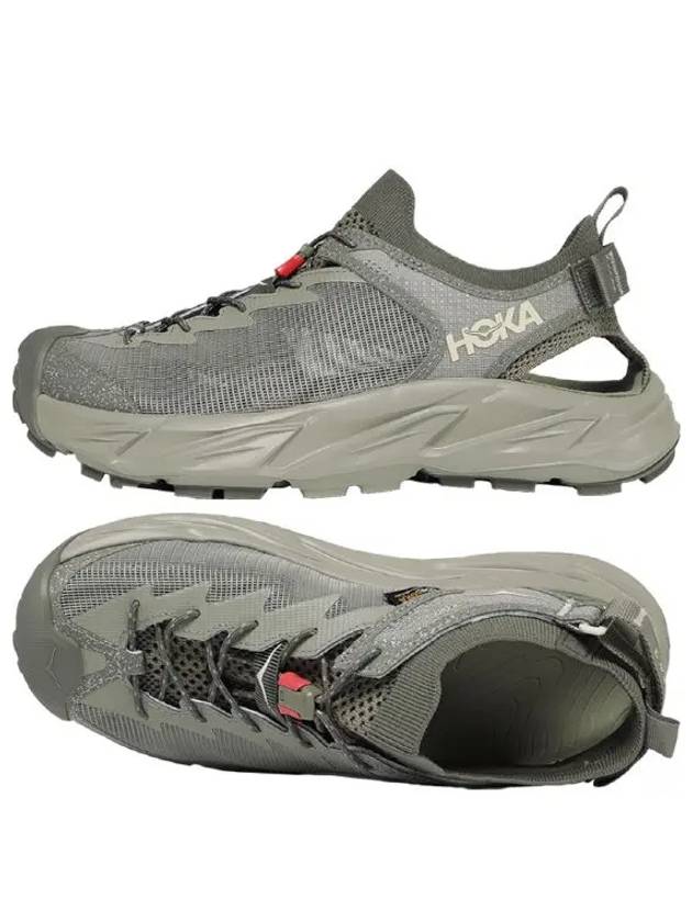 Men's Hopara 2 Sandals Barley Oat Milk - HOKA ONE ONE - BALAAN 8