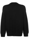 BB logo embroidered knit top black - BALENCIAGA - BALAAN.